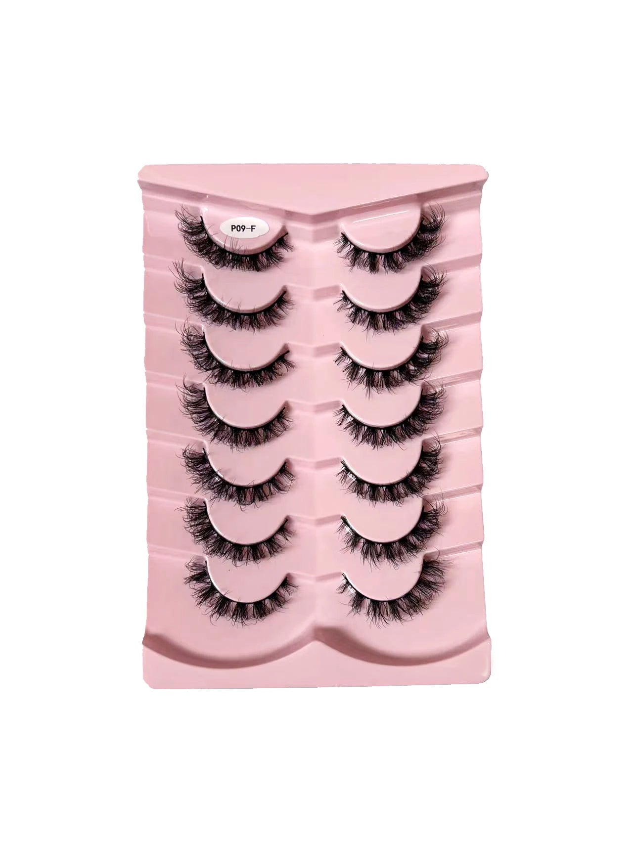 Dropshipping 7/10 Pairs Eyelashes Natural Long 3D Lashes Fluffy Volume  False Eyelashes Cruelty Free Wispy Lashes Makeup Cilios
