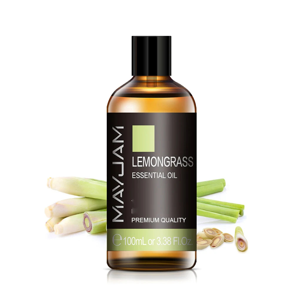 MAYJAM 100ML Pure Natural Aroma Essential Oil Patchouli Rosemary Peppermint Frankincense Sandalwood Cinnamon for Diffuser