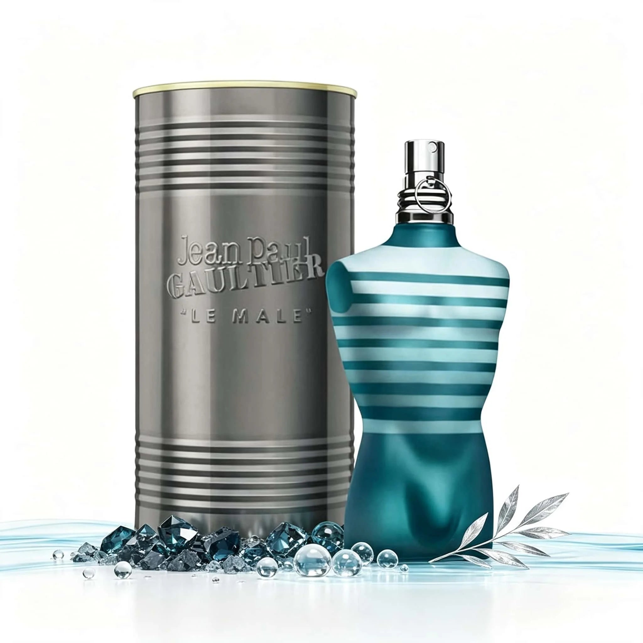 Jean Paul Gaultier Le Male Le Parfum EDP Intense 125ML Perfume For Men Deep Warm Vanilla Cardamom Woody Oriental Aroma Long Lasting Unique Matte Black Torso Shaped Bottle With Gold Cap Complete Brown Cylinder Box Dating Club