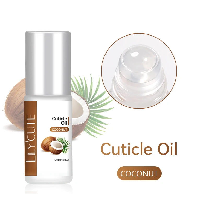 LILYCUTE 5ml Nail Cuticle Nutrient Oil Restore Damaged Nails Softener Nourishing Treatment Skin Revitalizer Remedy Manicure