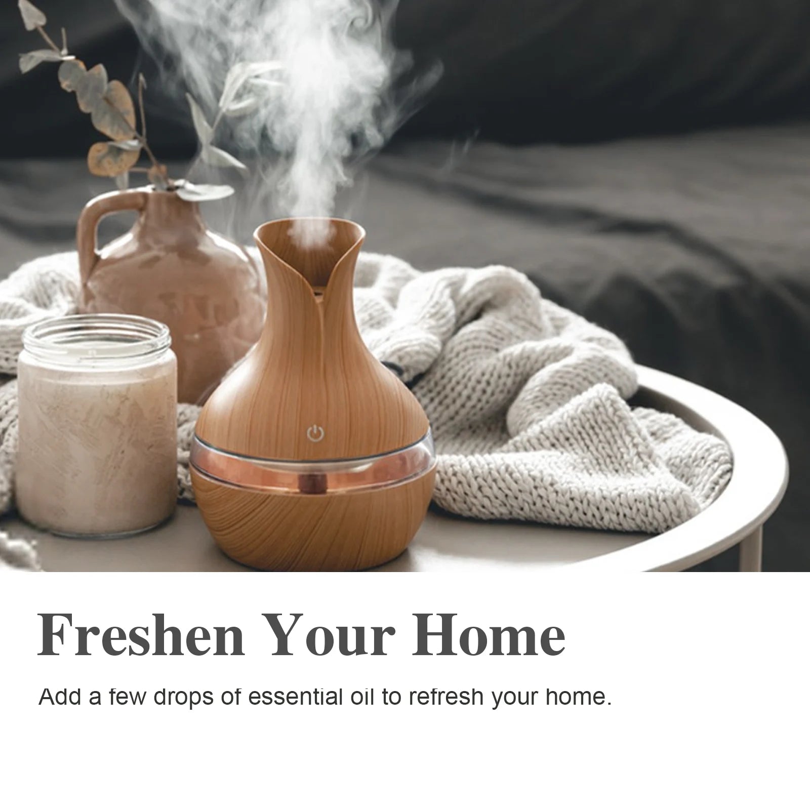 MAYJAM 100ml Fragrance Oils with Dropper For Humidifier Car Diffuser White Musk Bubble Gum Sea Breeze Freesia Baby Powder