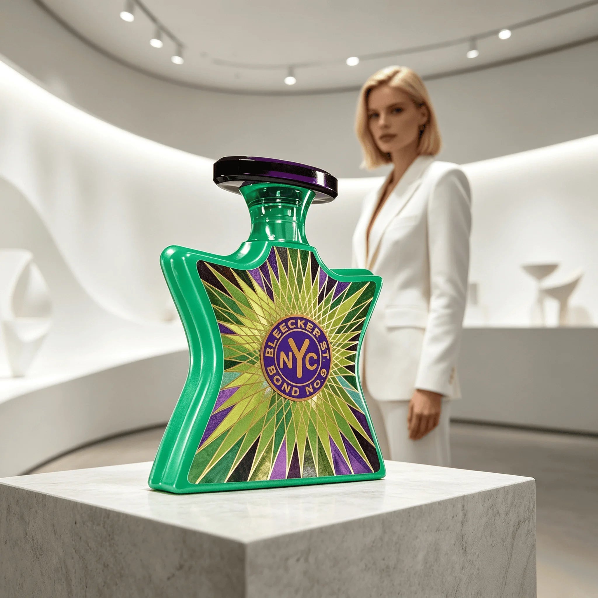 Bond No. 9 Bleecker Street Eau De Parfum Spray 3.3 FL.Oz /100ml Unisex Woody Oriental Gourmand Perfume For Men Women, Long‑Lasting Fragrance, Brand New In Original Sealed Box
