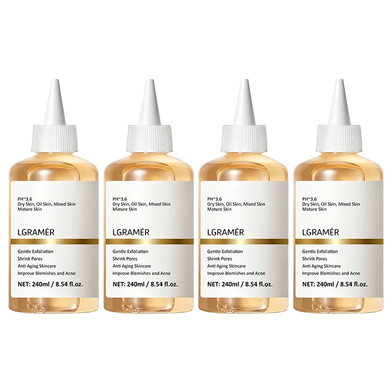 7% Glycolic Acid Exfoliating Toner,Exfoliating Facial Toner,Pore Minimizing Toner,Smooth Skin, Even Tone,Hydrating Formula 100ml