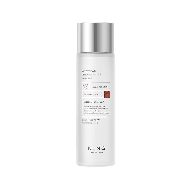NING  WHITEHEAD REMOVAL TONER MINIMIZES PORES, REDUCES BLACKHEADS, BRIGHTENS, CONTROLS OIL