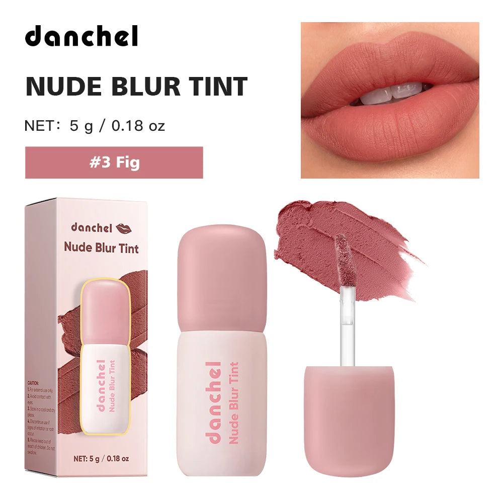 Nude Blur Tint Smudge-proof Visibly Smooths Lip Lines Airy Matte Texture Lip Gloss Wide Range of Shades 2-in 1 Lip & Cheek Tint