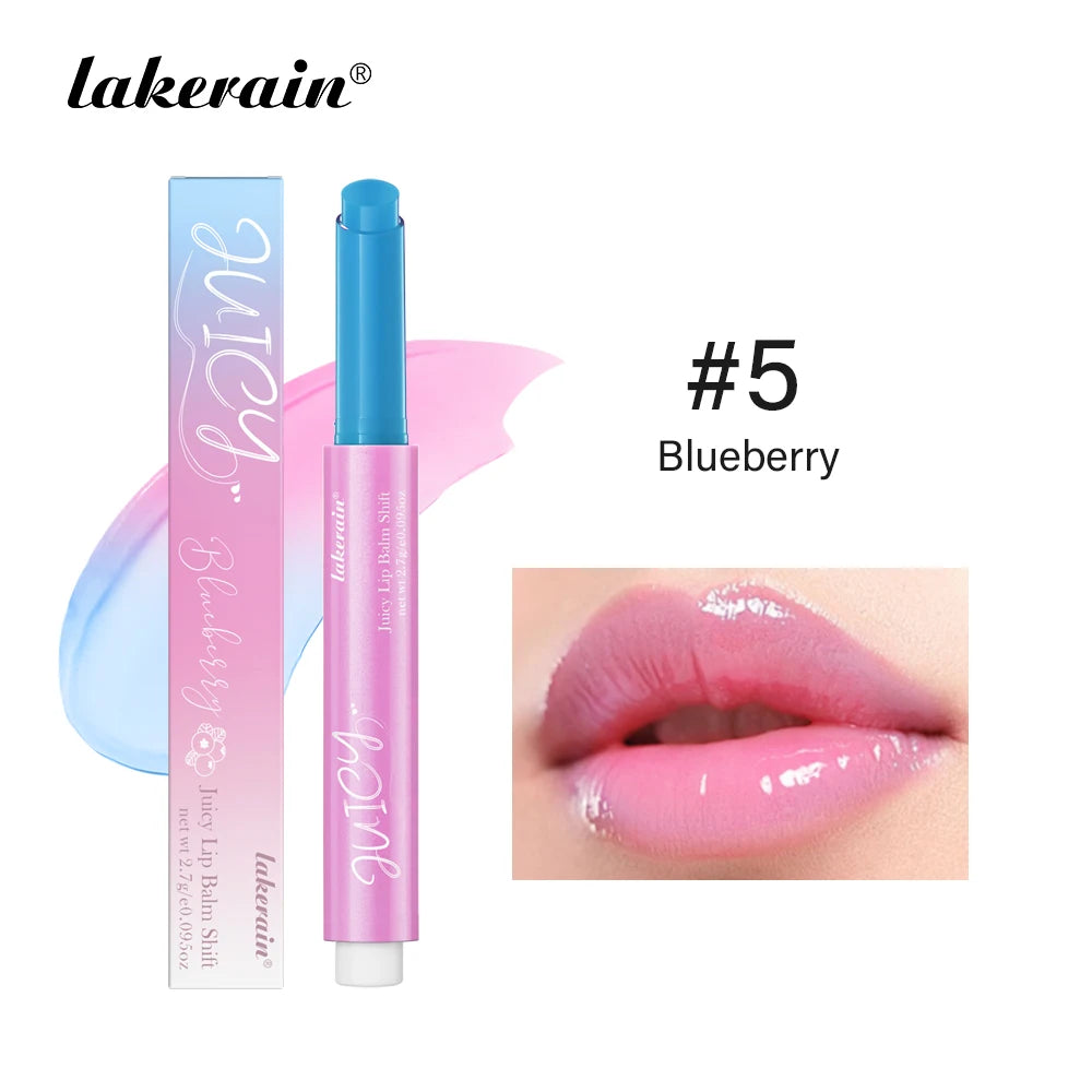 Juicy Color Changing Lip Balm Antioxidant Smooth Texture Evens Out Skin Tone Long Lasting Moisturizing Soothing Protecting Lip