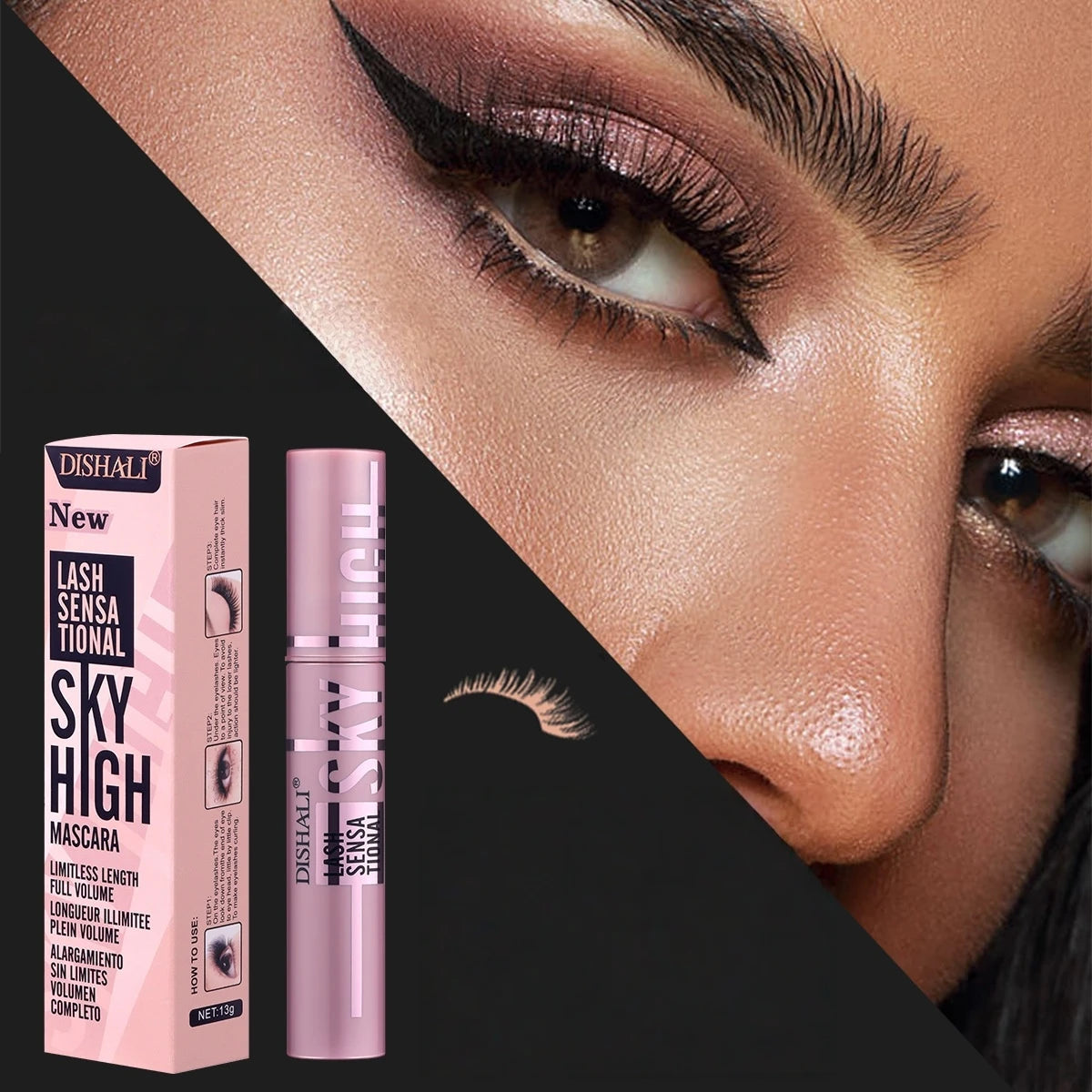 15g/Pcs Mascara Eyelash Mascara Lengthening Fibers Eyelash Lengthening Waterproof Mascara Lengthening Mascara Extension Lashes