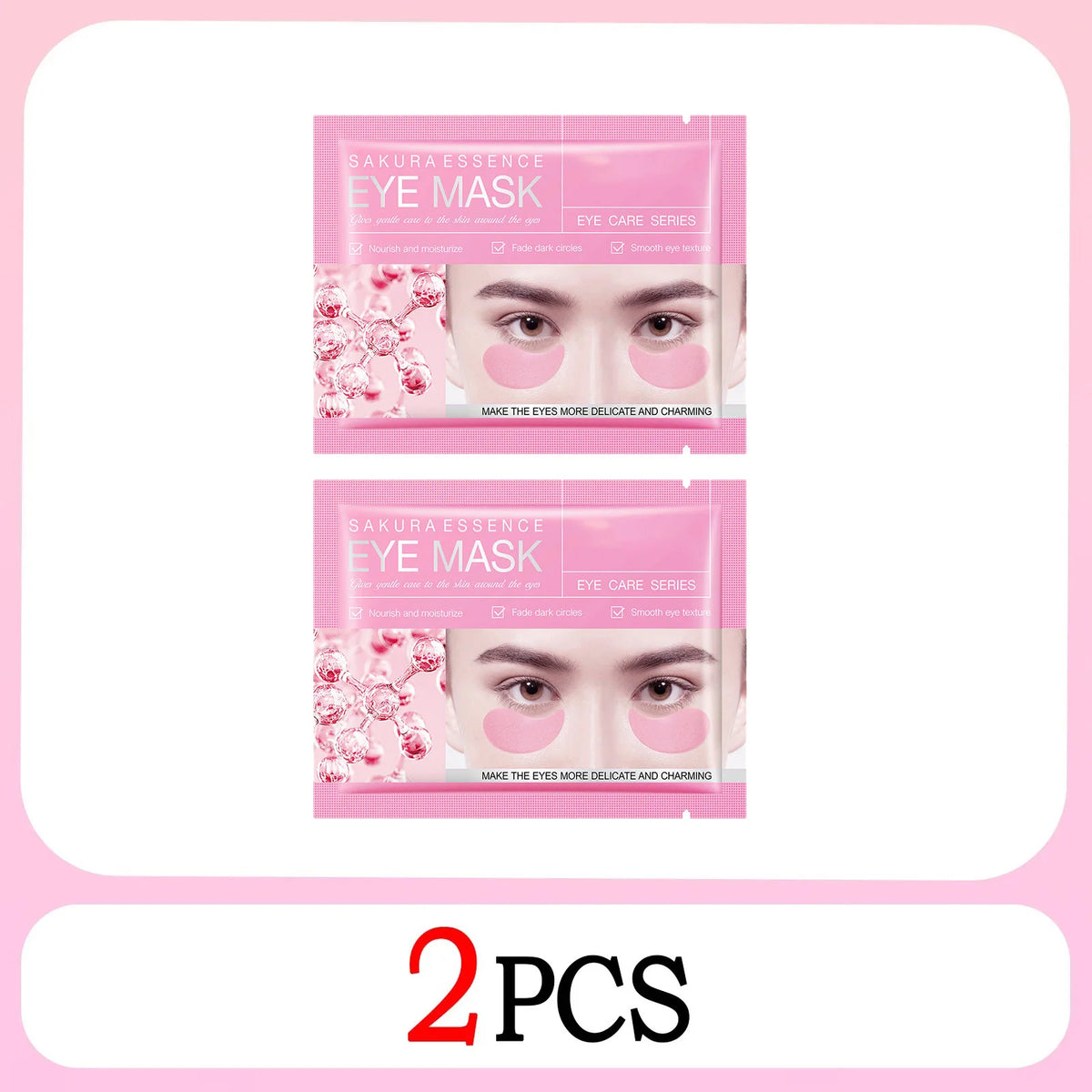 Collagen Eye Mask Anti-Wrinkle Eye Patches Fade Fine Line Remove Dark Circle Bag Anti-Puffiness Moisturizing Brighten Skin Care