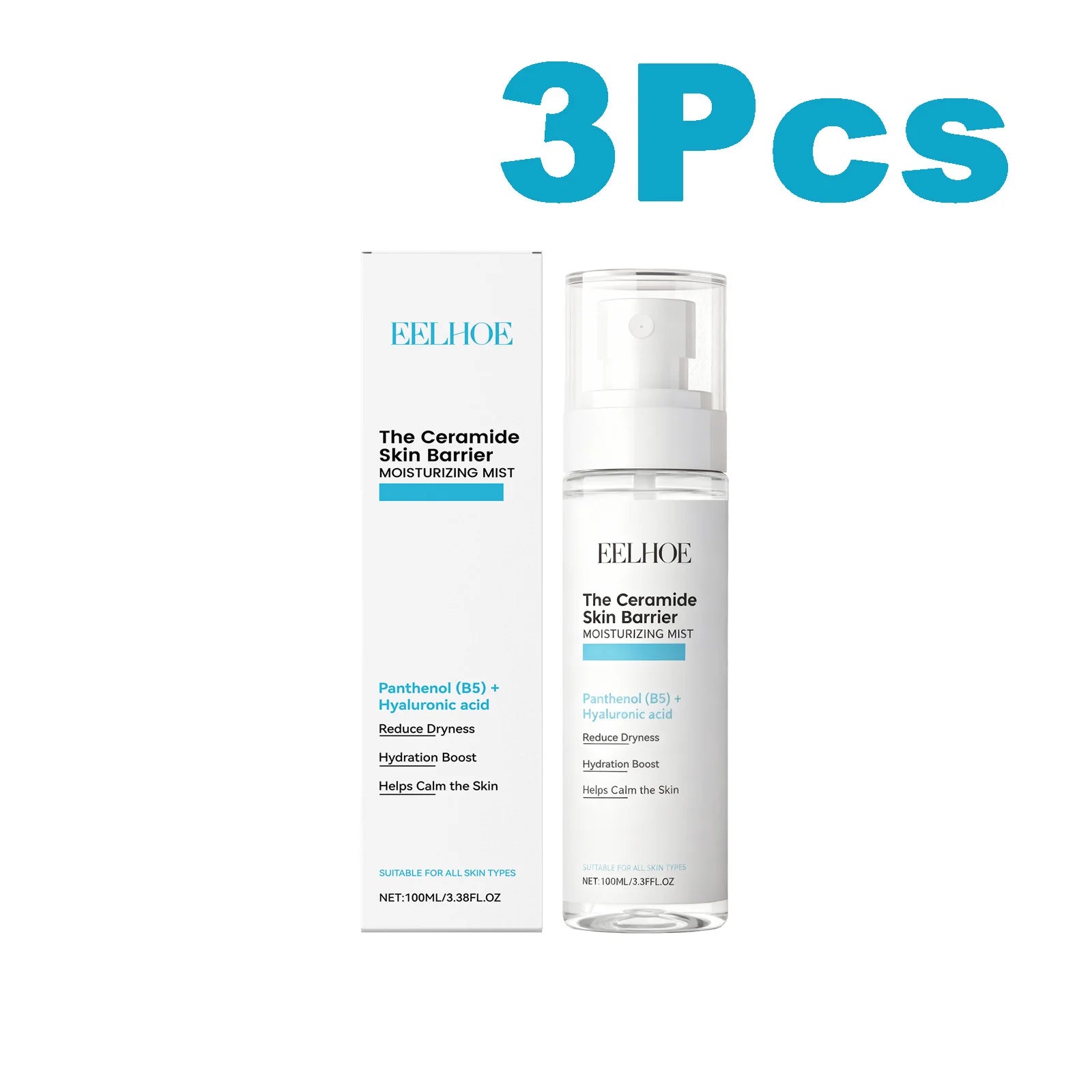 Hyaluronic Acid Hydrating Face Mist Oil Control Minimizes Pores Tightens Skin Soothes Lifting Brightening Refreshing Toner Spray