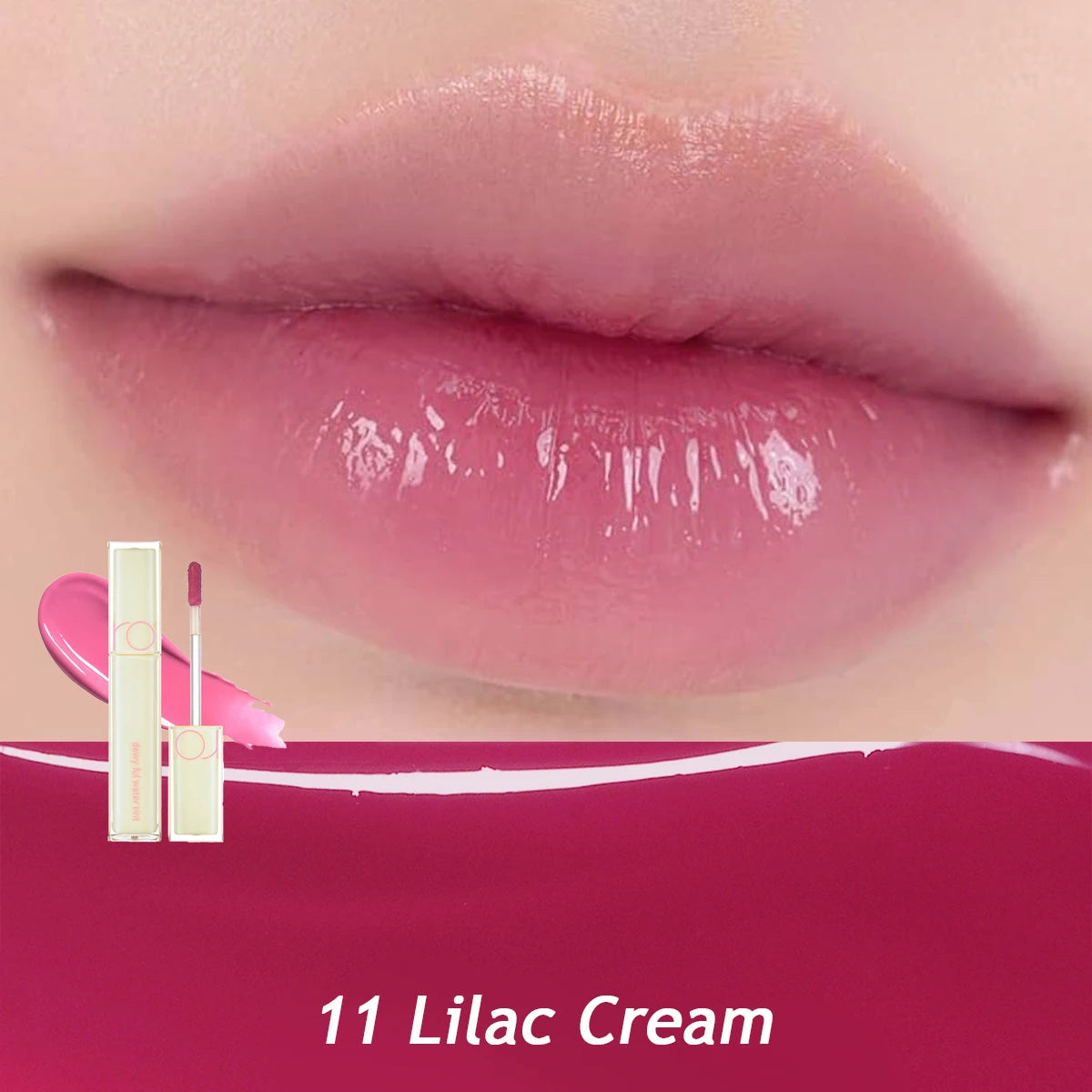 rom&nd DEWYFUL WATER TINT,Lightweight Hydrating,Sheer Glossy,Lip Gloss,Luxury Makeup,Korean Cosmetic,K-Beauty,Korean Makeup