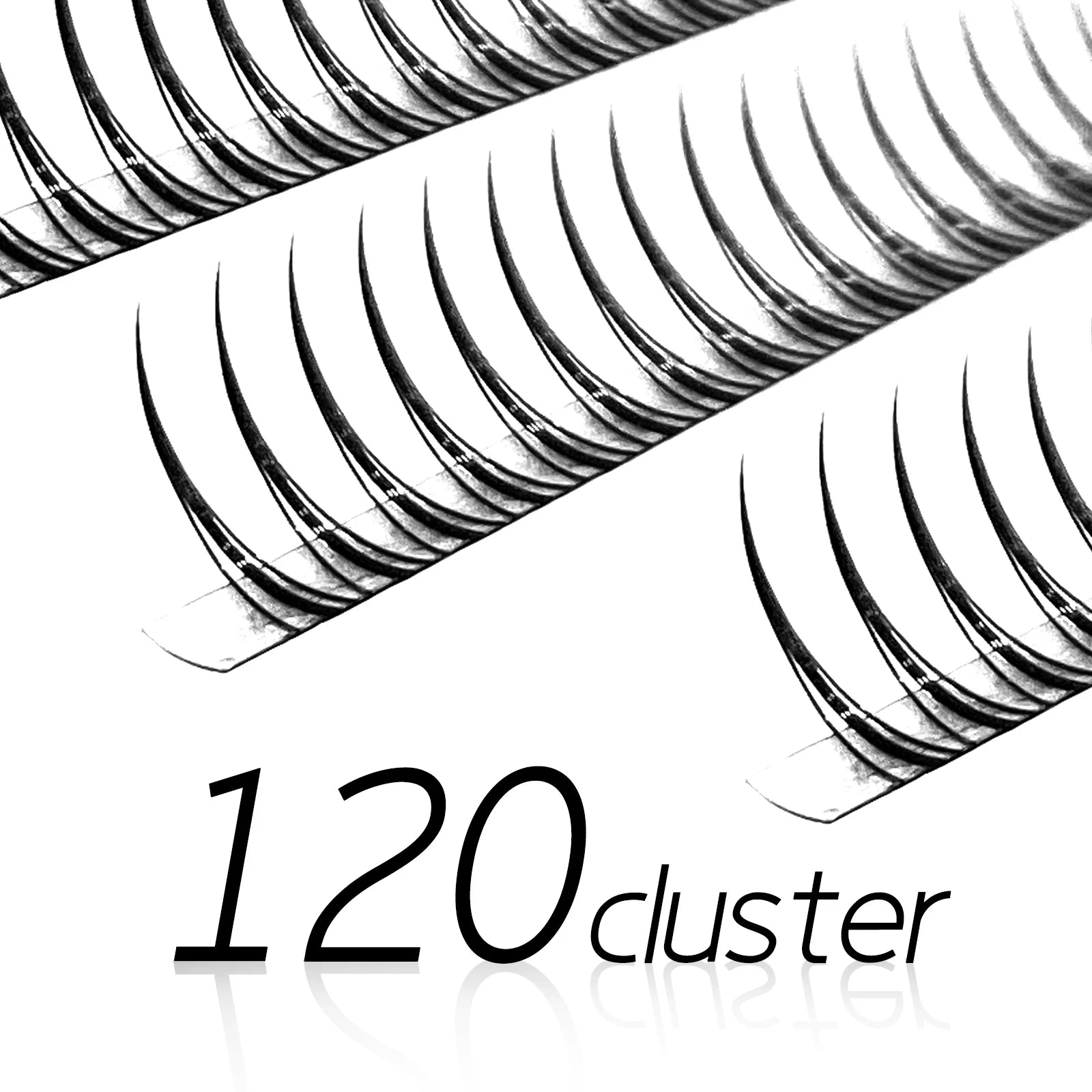 A Eyelashes Natural Individual Lashes Cluster A/M Spikes Lash Wispy Pre-made Makeup Eyelash