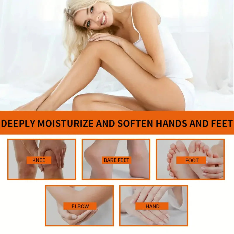 Anti Drying Foot Cream Urea Cracked Heel,Manuka Honey Foot Hand Cream Stick Extra Strength for Dry & Cracked Feet Elbows Knees