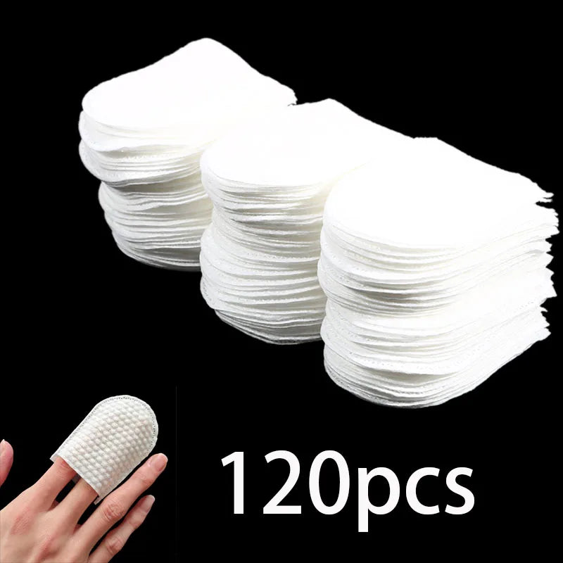 240/120pcs U-Shaped Cotton Pads For Face Makeup Removal Soft Makeup Cotton Pads Face And Nails For Removing Makeup Remover Tools