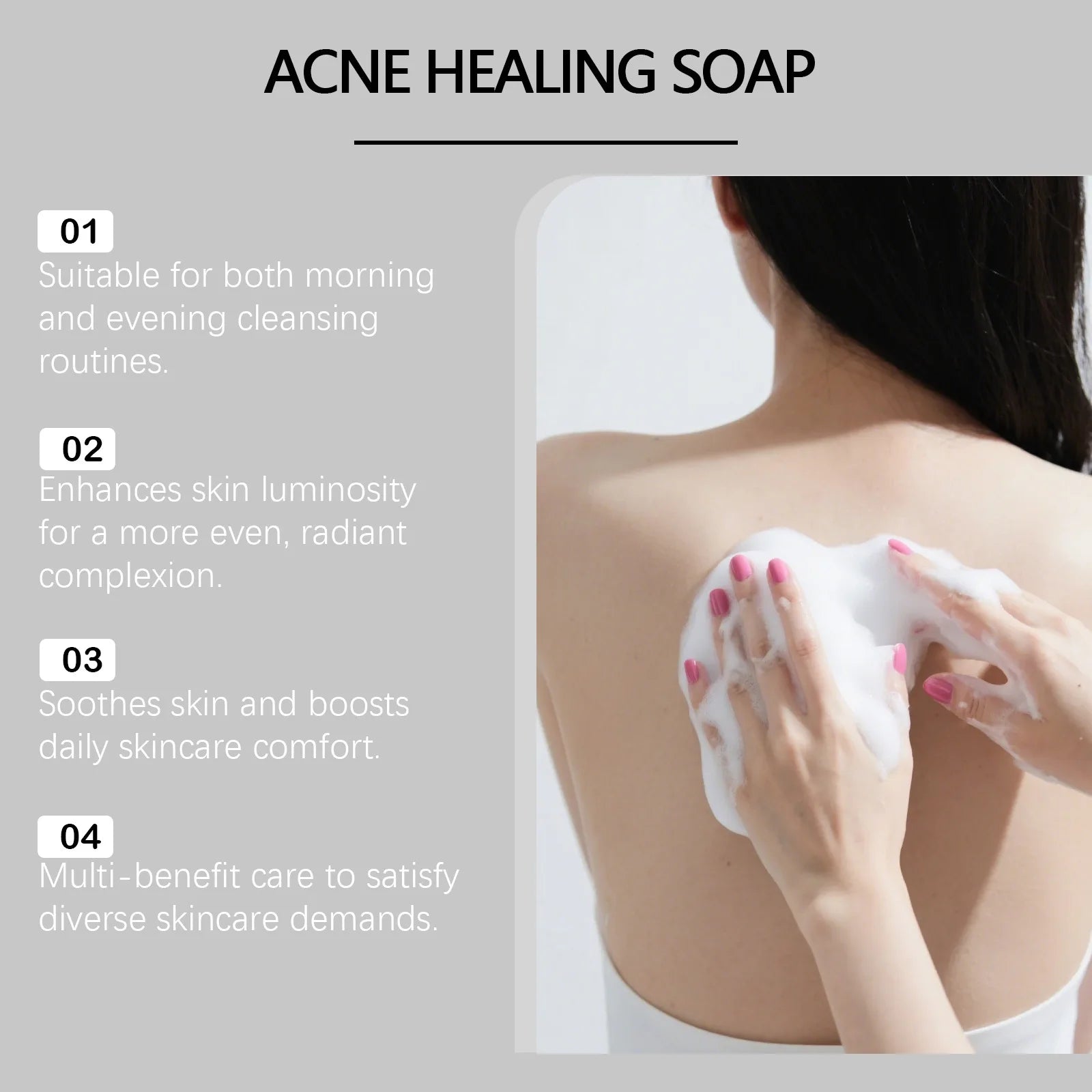 Turmeric Body Cleansing Soap Keep Brightening Improve Odor Deeply Nourish Reduce Dark Acne Removal Care Soaps For Women Man 100g