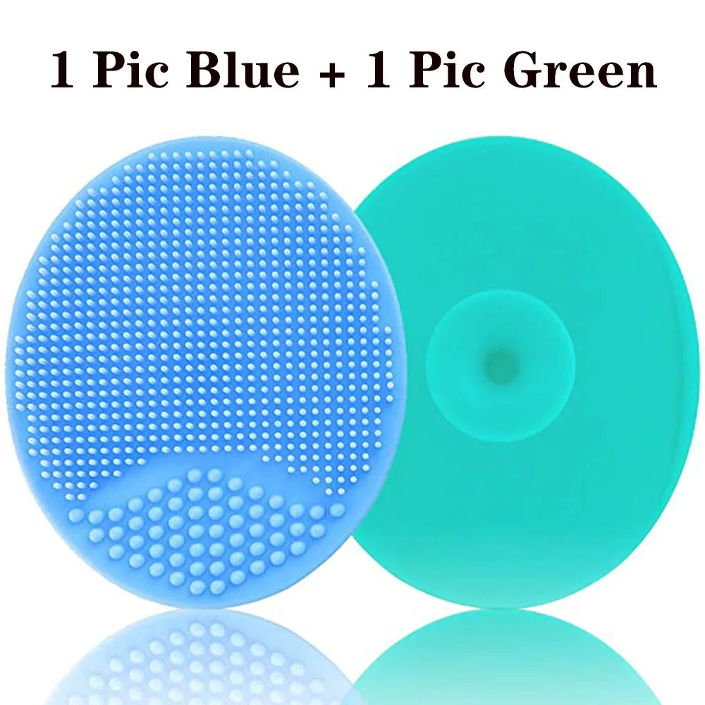 Baby Silicone Bath Brush Cradle Cap Scrubbers Exfoliating and Massaging Brush Scalp Care Scrubber for Hair Care And Body Care