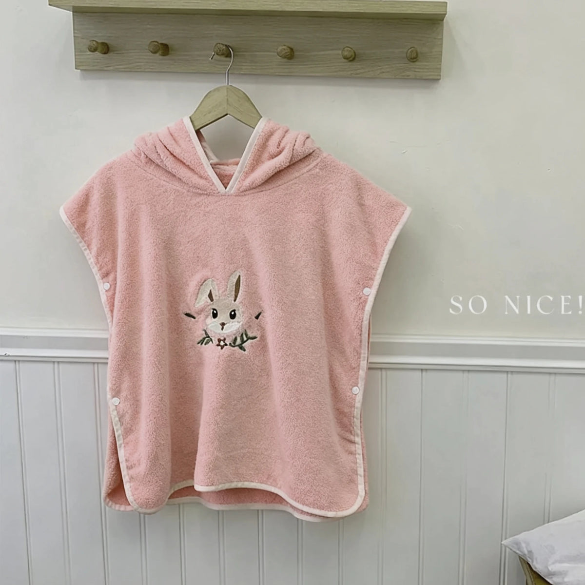 Baby Bath Towel Hooded Winter Warm Soft Coral Velvet Child Bathrobe Cute Cartoon Animal Toddler Sleeping Swaddle Wrap Blanket