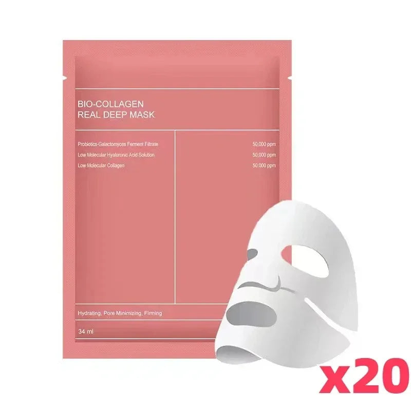 Deep Collagen Anti Wrinkle Lifting Mask Collagen Face Mask Overnight, Deep Collagen Mask for Lifting Firming Moisturizing
