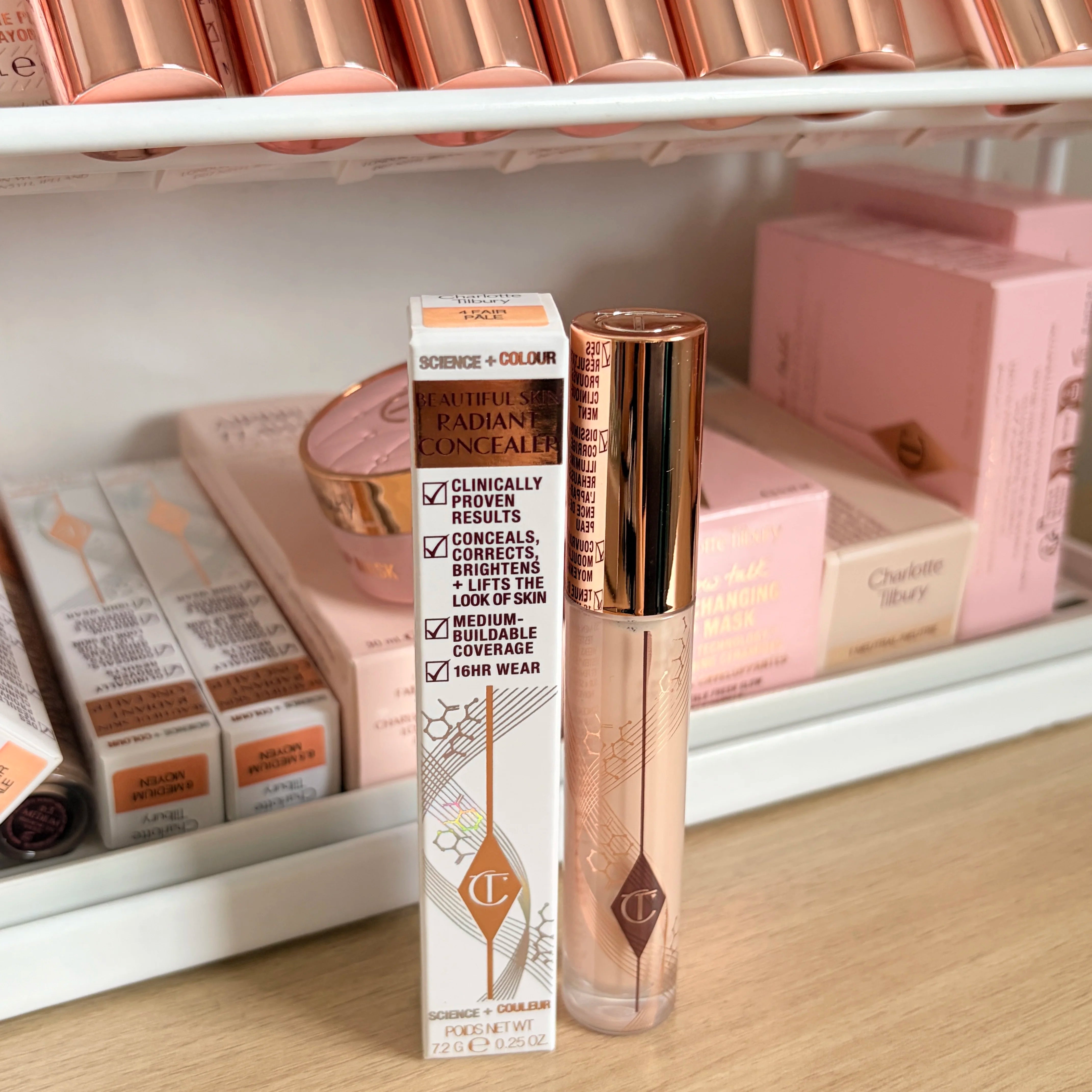2026 CT Lip Gloss Collagen Lipstick Hydrating Soft Fluffy Head Blush Highlighter Concealer Eyeshadow Palette Fine Powder Texture