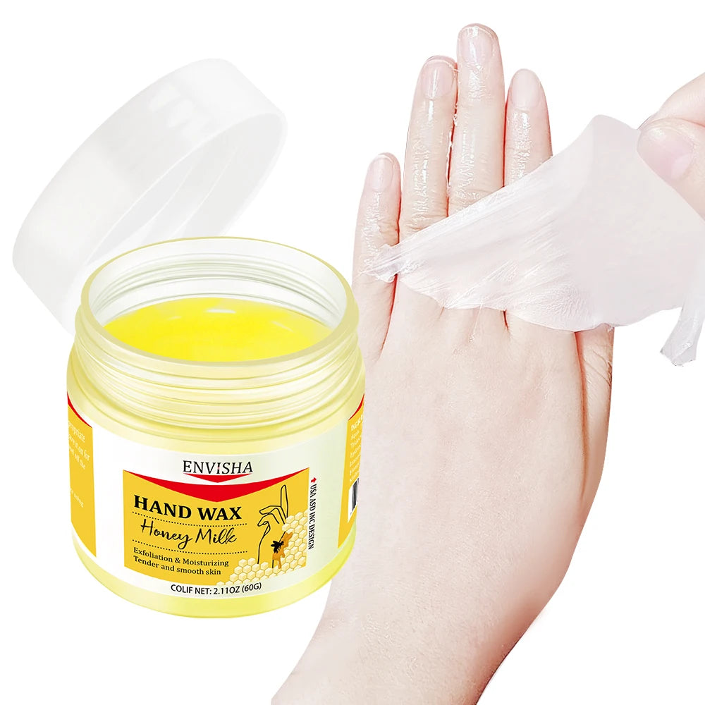 ENVISHA Beauty Health Skin Body Care Hand Mask Sakura Honey Deep Hydration Moisturizing Exfoliating Whitening Remove Dead Skin