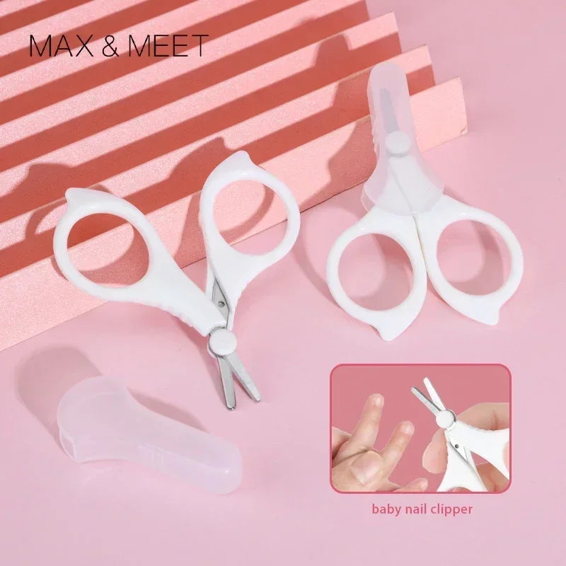 Safety  Scissors Trimmer Manicure Cutter Special Scissor Babies Care Tools Accessories Newborn Baby Nail Clipper Convenient
