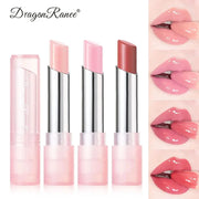 Pink Jelly Lipstick With Temperature Change Effect Moisturizing Lip Balm Long Lasting Nourishment Lip Gloss For Healthy Lips