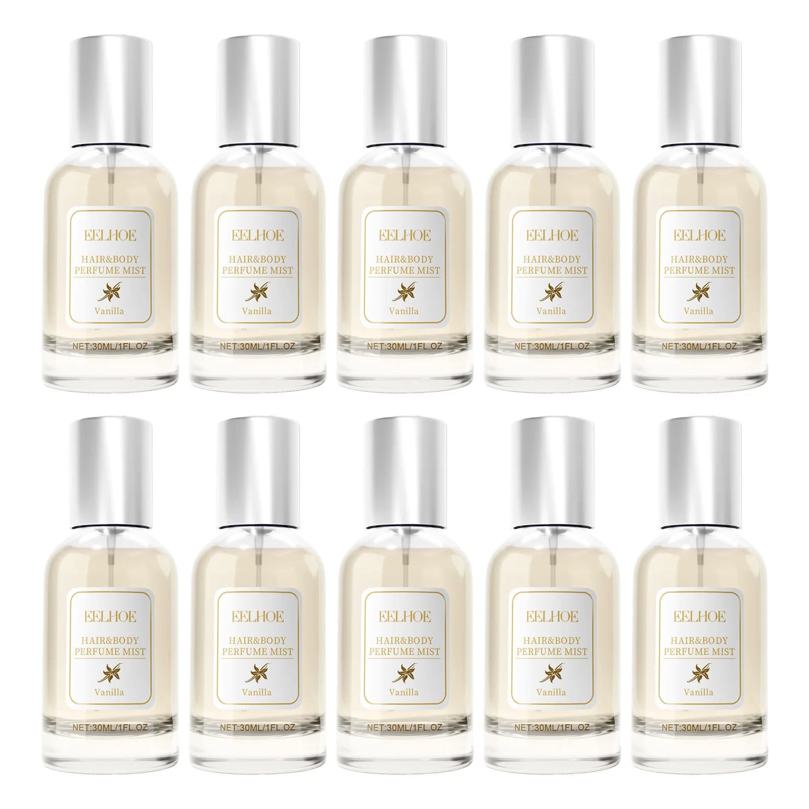 EELHOE 30ml Vanilla Body Perfume Mist Fresh Natural Romantic Scent Lasting Pheromone Comforting Body Hair Eau De Parfum Spray