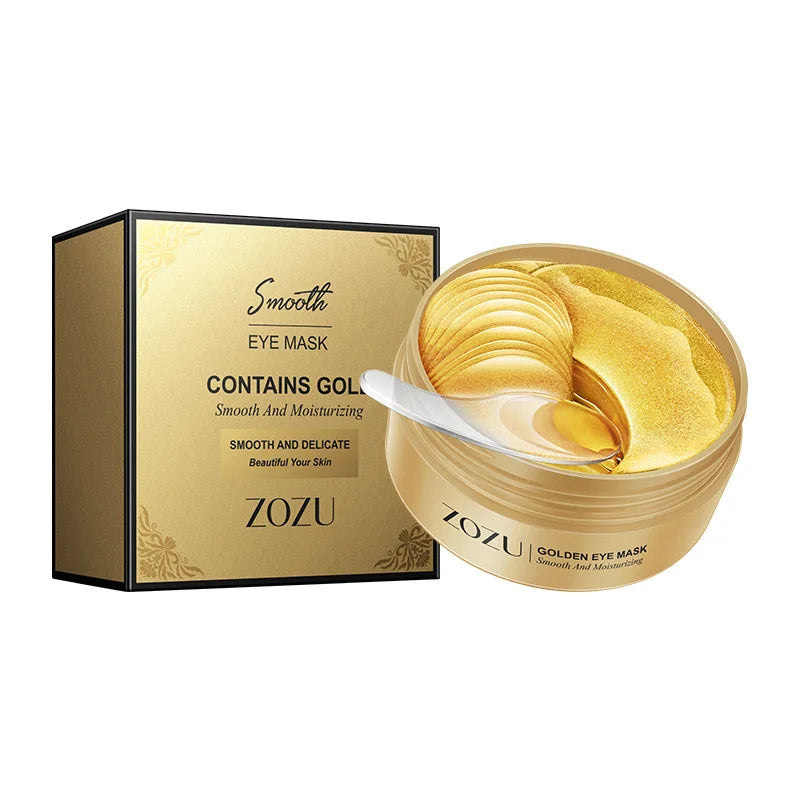 120 Pieces of Avocado Gold Collagen Eye Mask, Anti-Dark Circles, Anti-Eye Bags, Moisturizing and Firming Eye Patches, Skin Care Products