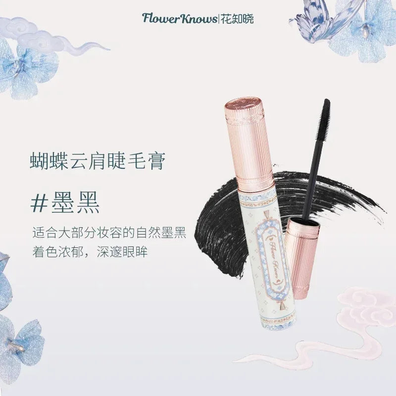 Flower Knows Butterfly Cloud Collar Collection Mascara Lash-Lengthening Black Mascara Perfectly Defined Lashes Waterproof