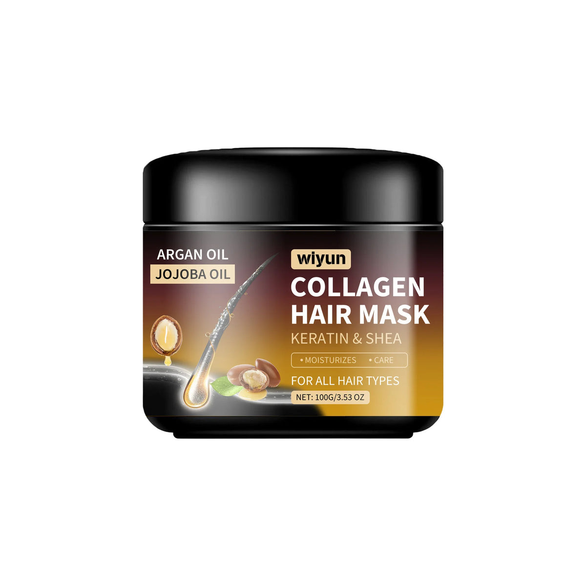 Keratin Hair Mask Moisturizer Conditioner Soft Smooth Frizz Damaged Hair Care Repair Damaged Hair Restore Shine Mask
