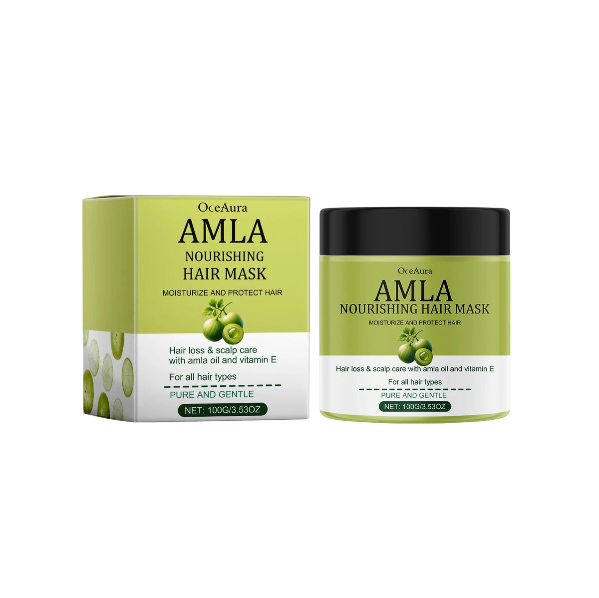 Hair Mask Original Amla Oil Hair Growth Moisturizing Smoothing Repair Damaged Dry Frizzy Ends Split Scalp Treatment Conditioner