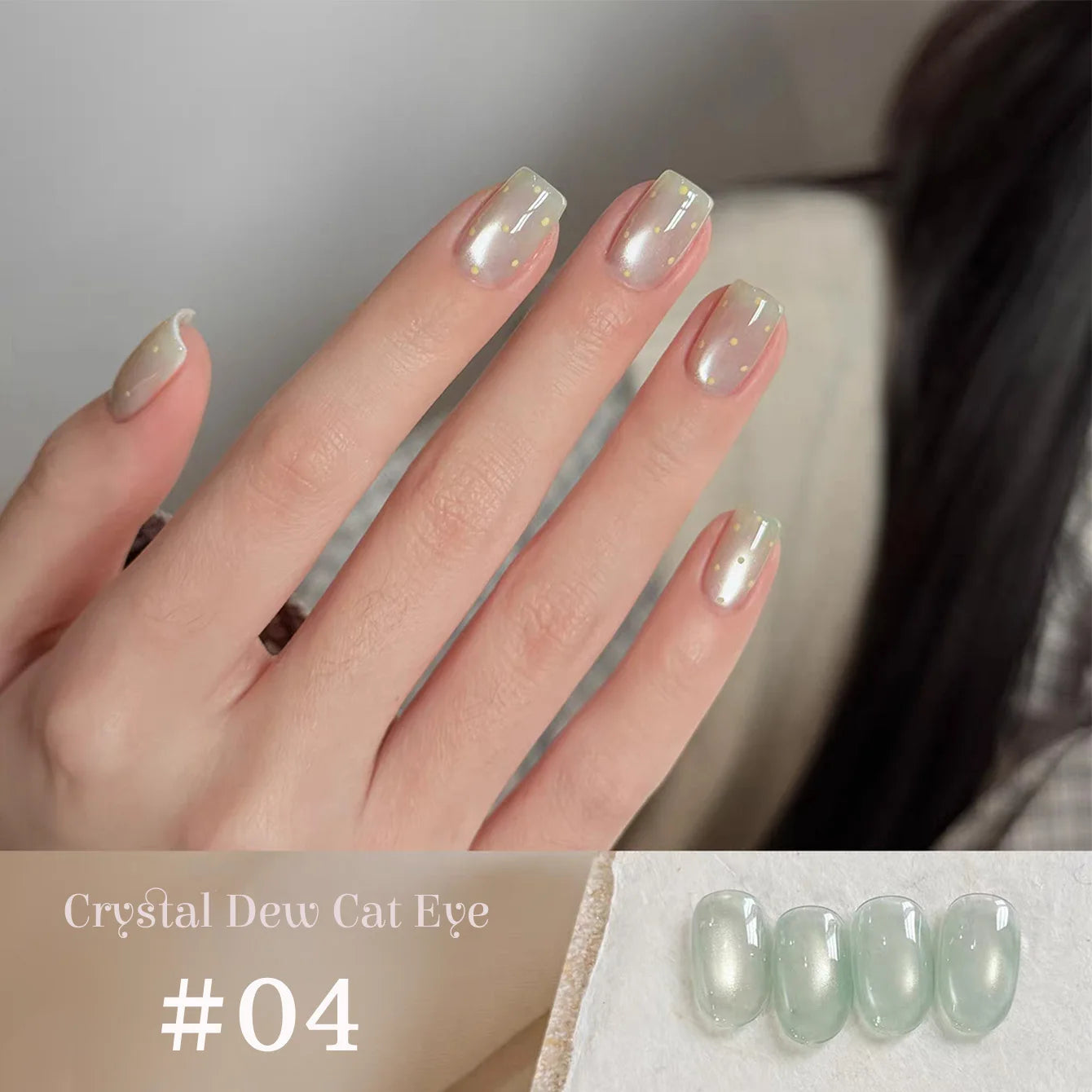 1-9pcs TC Flow Light White Cat Eye Gel Nail Polish Ultra Shine Soak Off UV Gel Mirror Glass Cat Magnet Gel Varnish Nail Supplies