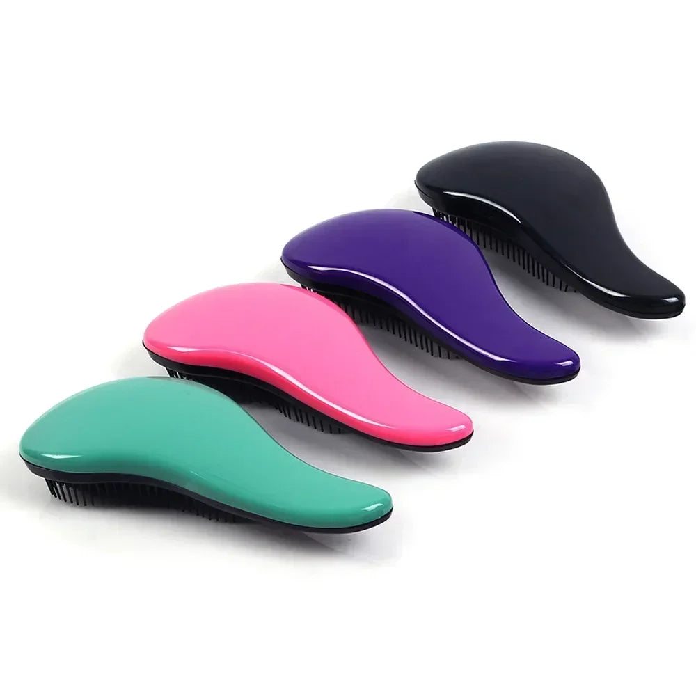 Baby Kids and Women Detangling Hair Brush Combs Salon Gentle Anti-static Brush Tangle Wet Dry Bristles Handle Tangle Curly