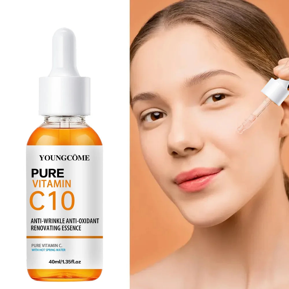YOUNGCOME Vitamin C Serum For Face With Hyaluronic Acid & Salicylic Acid, Hydrating Face Serum, Boost Radiance & Reduce Wrinkles