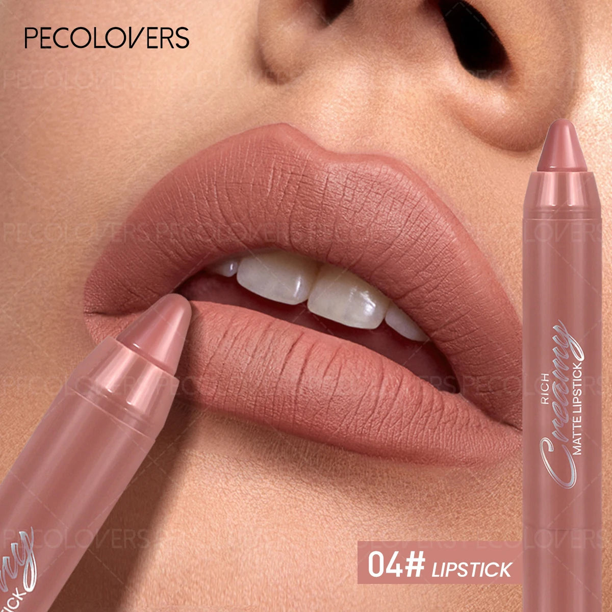 Colors Matte Lip Liner and Lipstick, Easy To Accurately Apply, Waterproof Long-lasting Non-sticky, Perfect Festival Gifts