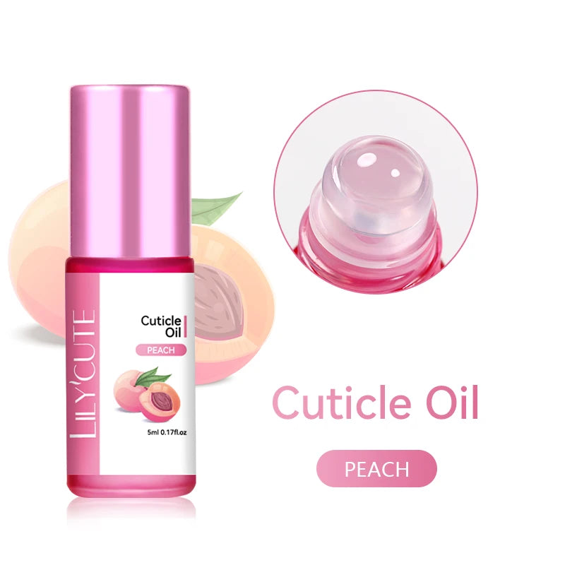 LILYCUTE 5ml Nail Cuticle Nutrient Oil Restore Damaged Nails Softener Nourishing Treatment Skin Revitalizer Remedy Manicure
