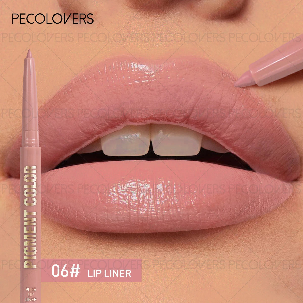 1 Pcs Matte Lip Liner Pen, Used As Lip Liner and Lipstick, Oblique Mouth Design Suitable for All Lip Types, Perfect Gifts