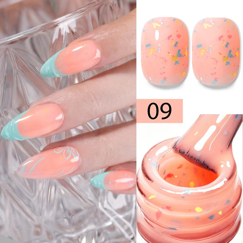 AWStorG Intense Rainbow Cat Eye Gel 5ml Holographic Laser Magnetic Nail Gel Soak Off UV LED Gel Polish Shiny Rainbow Manicur