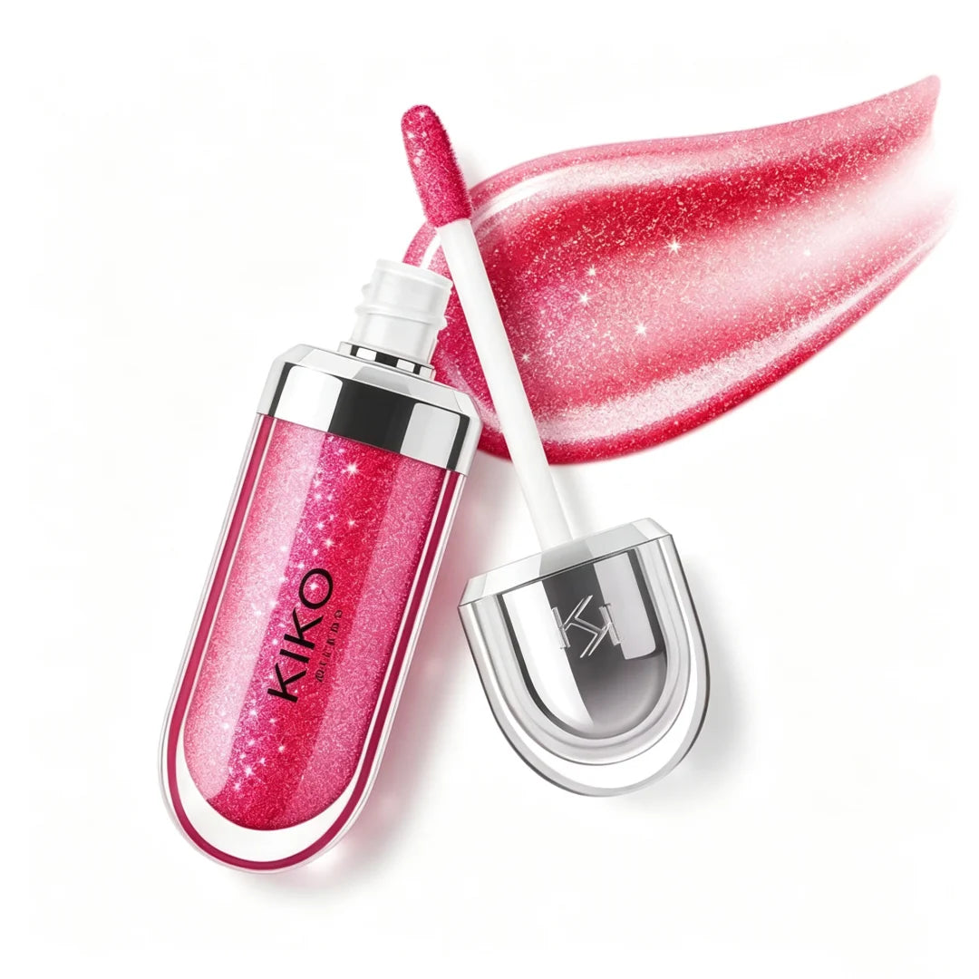 KIKO Milano 3D Hydra Lip Gloss – High Shine Hydrating Plumping Non-Sticky Moisturizing Waterproof And Long-Lasting Lip Makeup