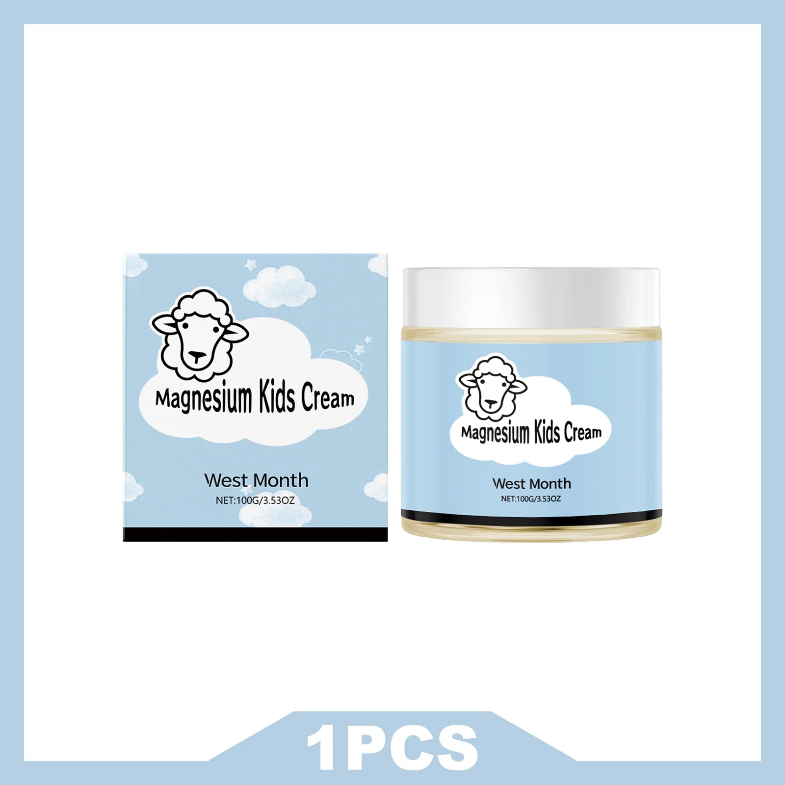 WEST MONTH Kids Sleep Skin Cream Strengthen Barrier Protection Promote Sleep Quality Prevent Winter Dryness