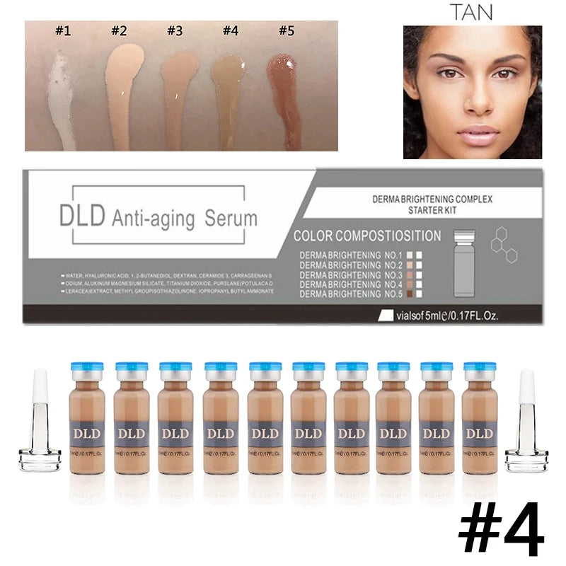 Korea 5ml BB Cream Glow Serum Pigment Starter Kit Niacinamide Foundation Sunscreen Cream Face Makeup Skin Care