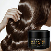 ENVISHA Keratin Hair Mask Professional Deep Nourishing Care Repair Damaged Hair Restore Shine Suitable For All Hair Types