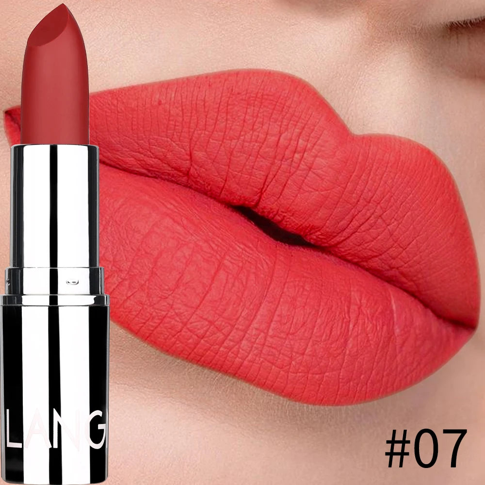 Black Tube Matte Lipstick Non Staying Cup Makeup Lipstick  5 colors available