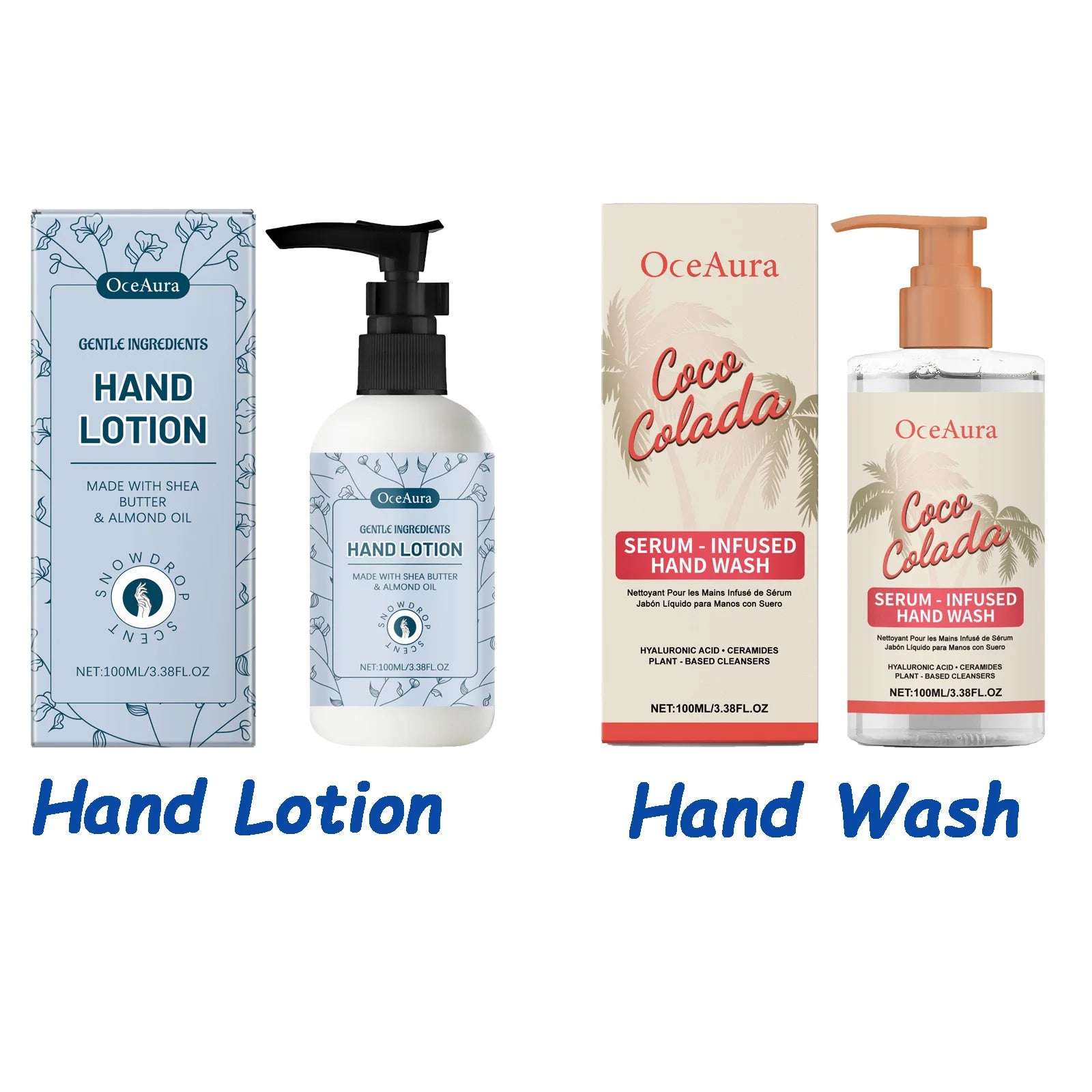 Shea Butter Hand Lotion Moisturizing Nourishing Fade Fine Lines Soft Smooth Skin Non Greasy Fast Absorbing for Dry Cracked Hands