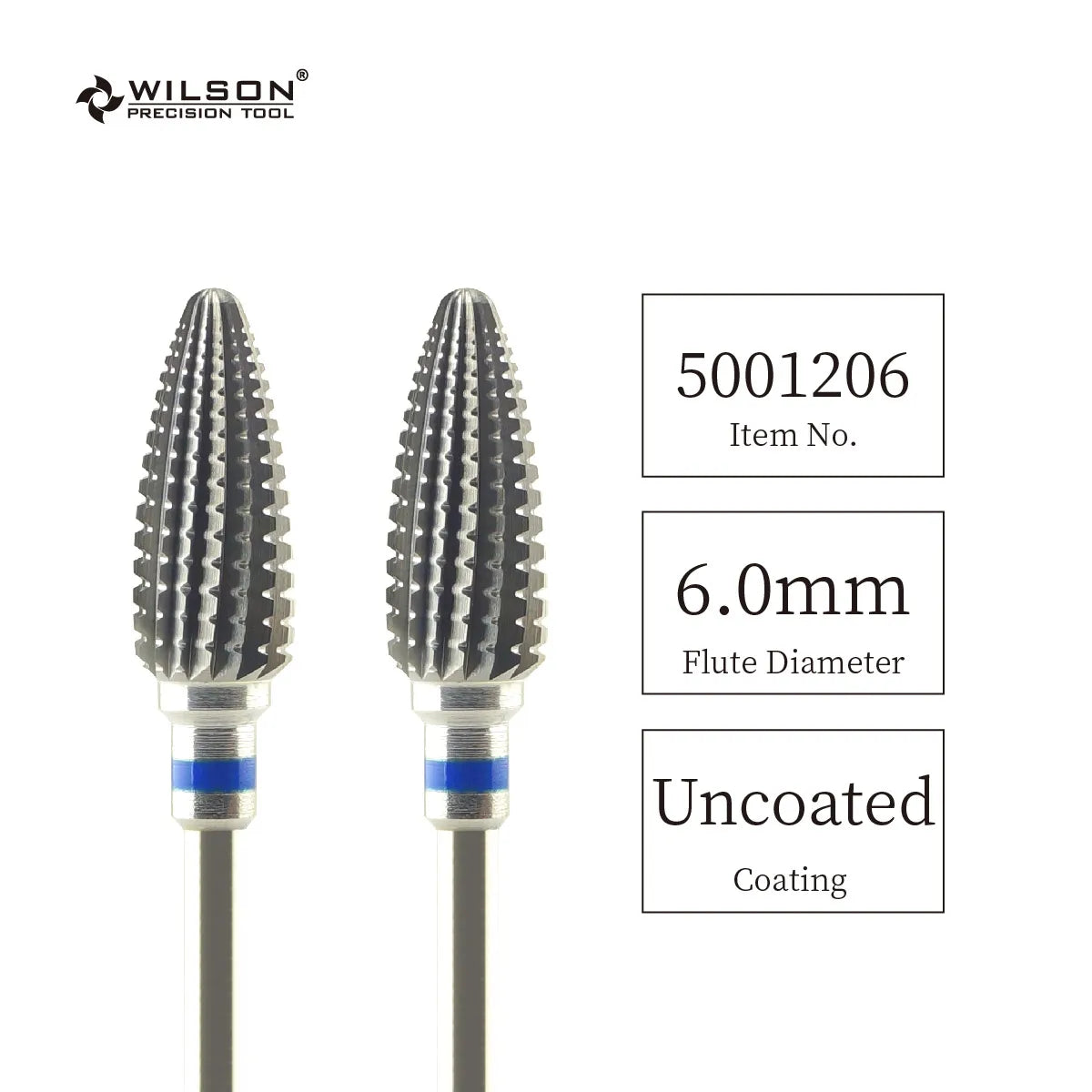 WILSON Straight Edge with Spiral Cut-Nail Drill Bits/Nail Accessories/Tools/accessories
