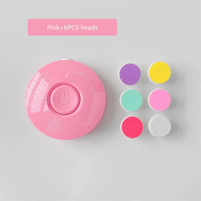 Electric Baby Nail Trimmer Kid Nail Polisher Tool Infant Manicure Scissors Hygiene Kit Set Adult Nail Clipper Cutter for Newborn