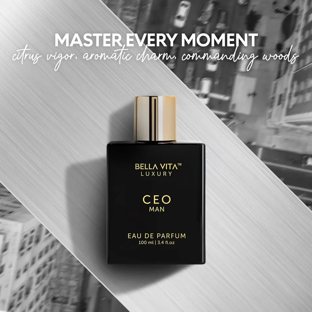 BellaVita Luxury CEO Man Perfume for Men Long-Lasting Men's Lemon Suitable For Dating And Daily Use, Is A Perfect Gift For The