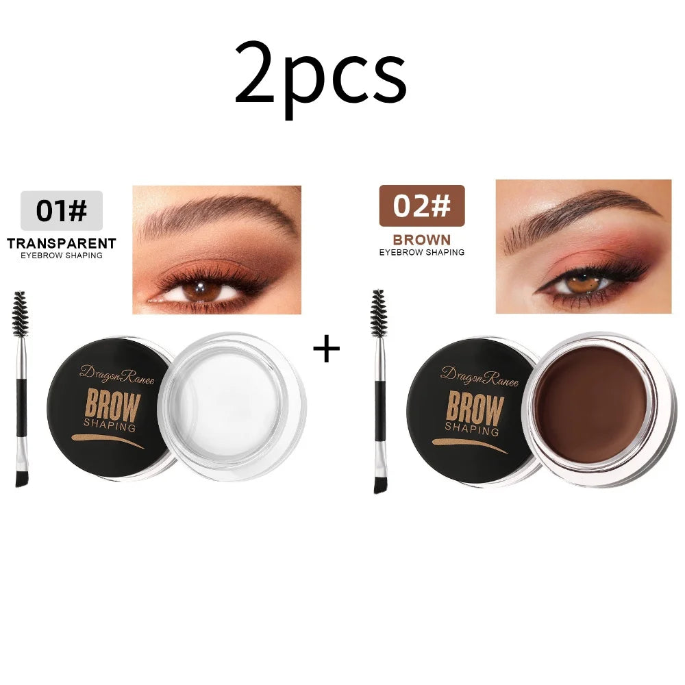 6color Wild Eyebrow Styling Eyebrow Cream Styling Eyebrow Gel Soap Wax White Eyebrow Cream
