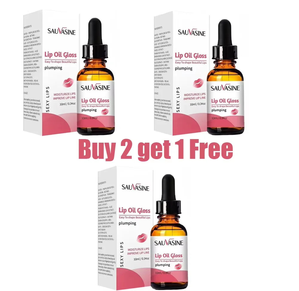 Instant Lip Plumper Serum Lip Plumping Oil Long Lasting Moisturizing Essence Removal Dead Skin Reduce Fine Lines Gloss Lip Care
