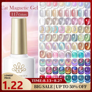 BORN PRETTY 117 Colors Cat Magnetic Gel Nail Polish 10ml Full Coverage Varnish Semi Permanent Super Gorgeous Nails Manicure