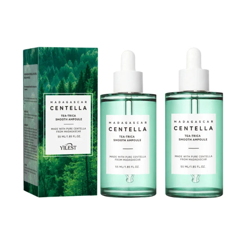 Madagascar Skin Tone Perfector Brightening Ampoule 55ml - Centella & Niacinamide Serum Hydrates, Soothes & Enhances Radiance.